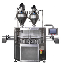 Máquina de enchimento de pó automática Especiarias da linha de produção Máquina de preenchimento de embalagem